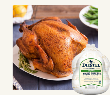 Naturally Smoked Whole Turkey - Diestel Family Ranch